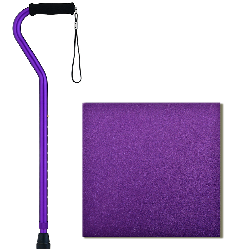 Heavy Duty Offset Cane Purple Swatch
